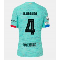 Pánský Fotbalový dres Barcelona Ronald Araujo #4 2023-24 Třetí Krátký Rukáv